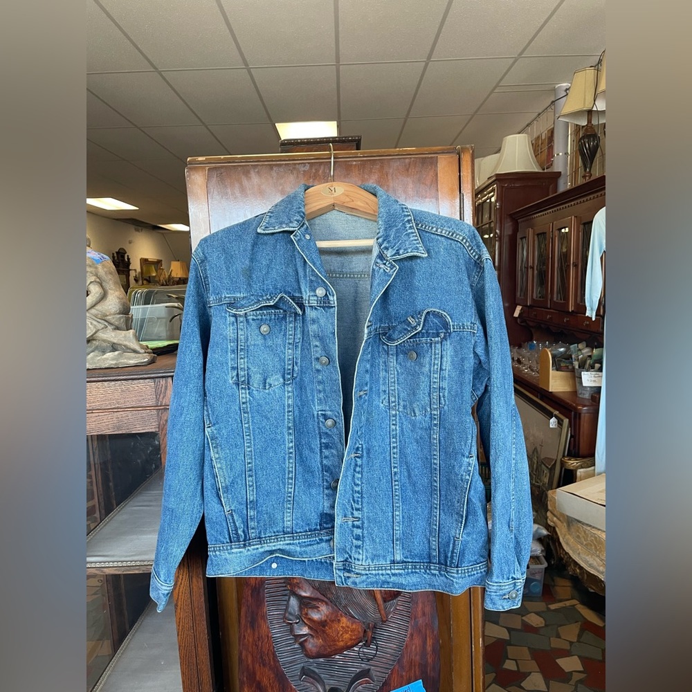 90s oversized denim jacket